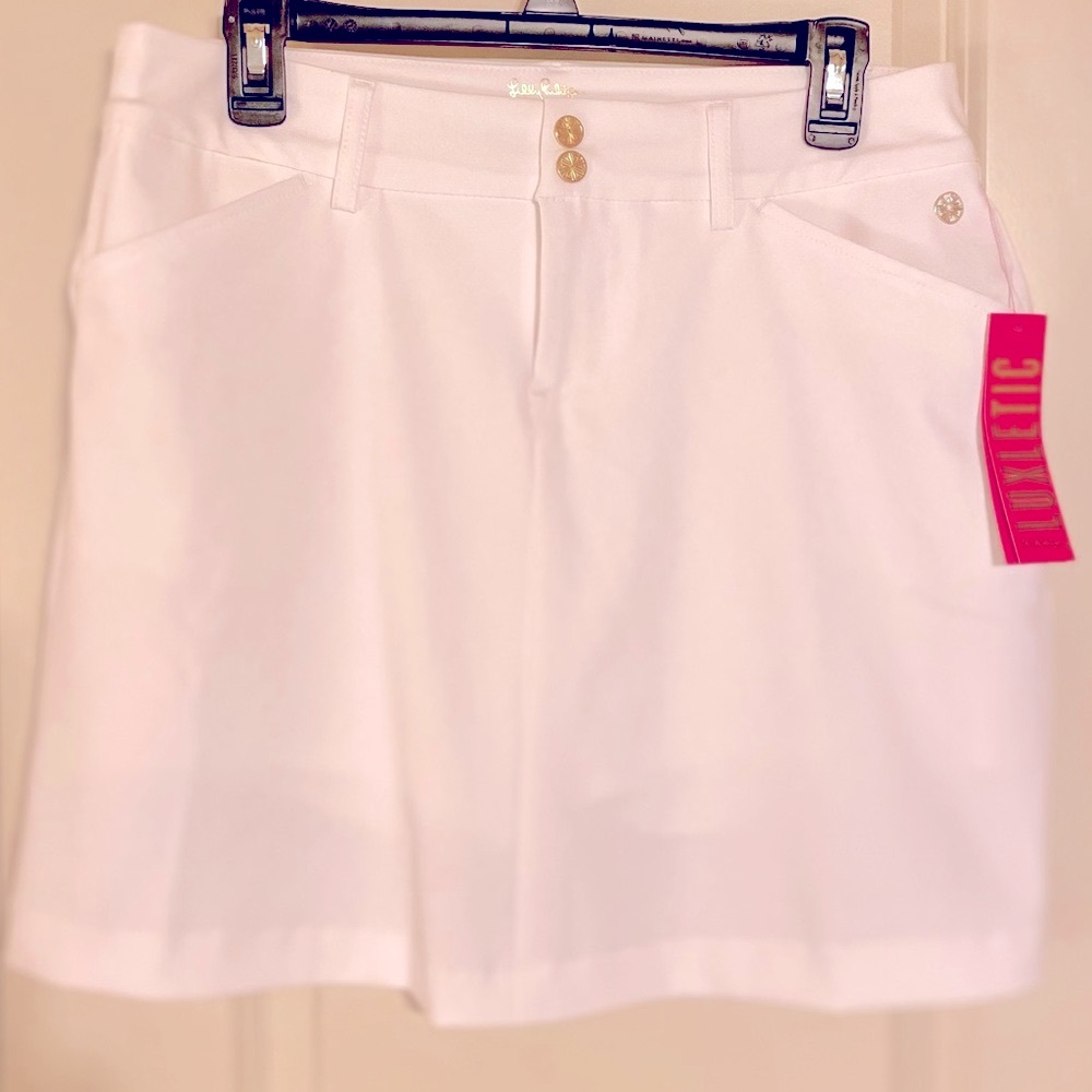 ❤️🤍💙Red-WHITE and NEW! Lilly Pulitzer Skort
